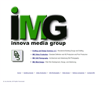 Tablet Screenshot of innovamediagroup.com